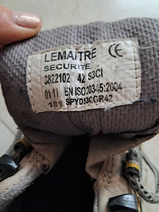 Sapatos de segurança Lemaitre