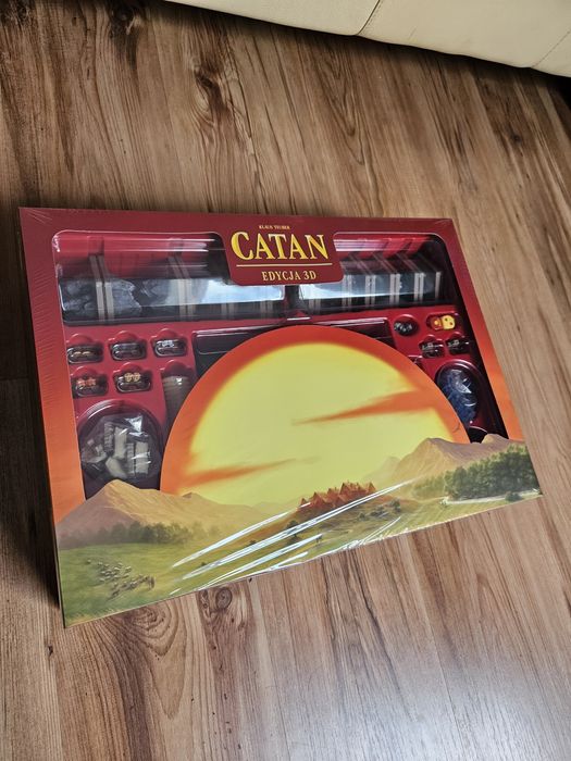 Catan edycja 3d gra planszowa