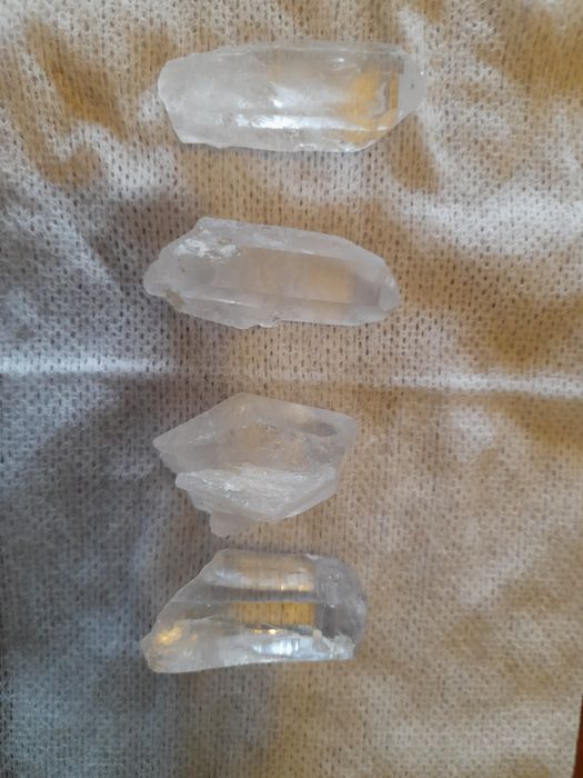 Turmalina negra, ametista, quartzo transparente