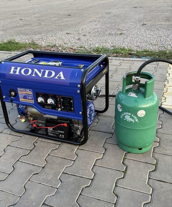 Газовый генератор HONDA 5.5 кВт з Електростартером.