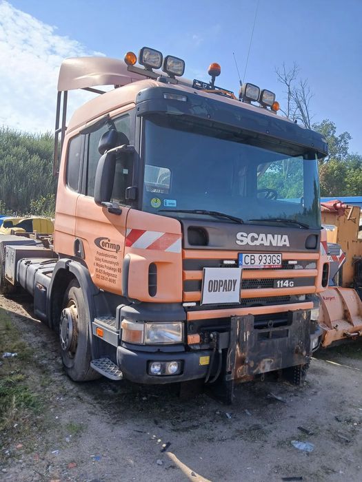 Scania 114-G-B6X2  Hakowiec Scania 114-g-b6x2