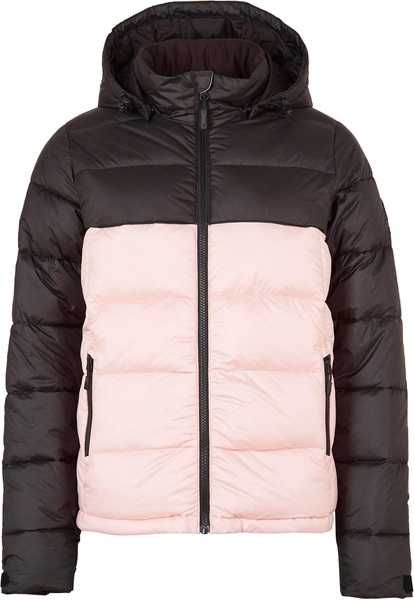O'neill O'riginals Puffer Jacket Peach Whip Colour Block