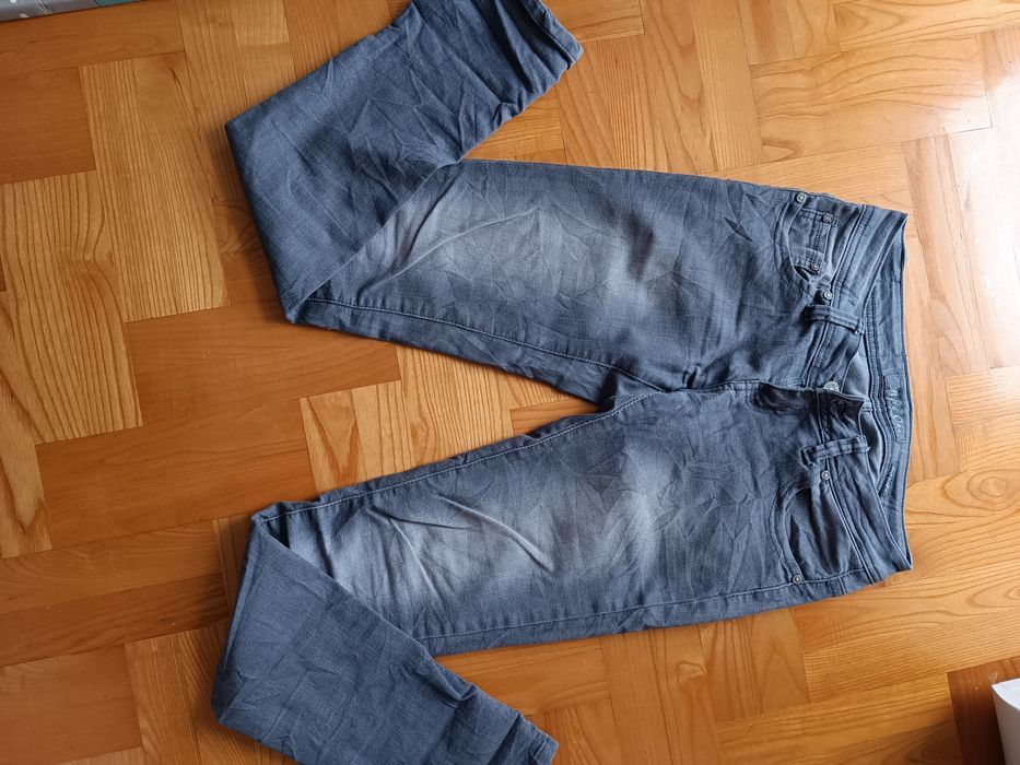 Spodnie jeansowe damskie 38M-40L szare