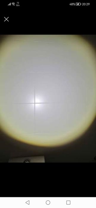 Lanterna Led com Zoom. Nova