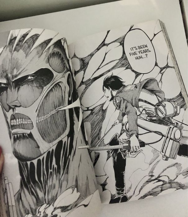 Attack on titan manga