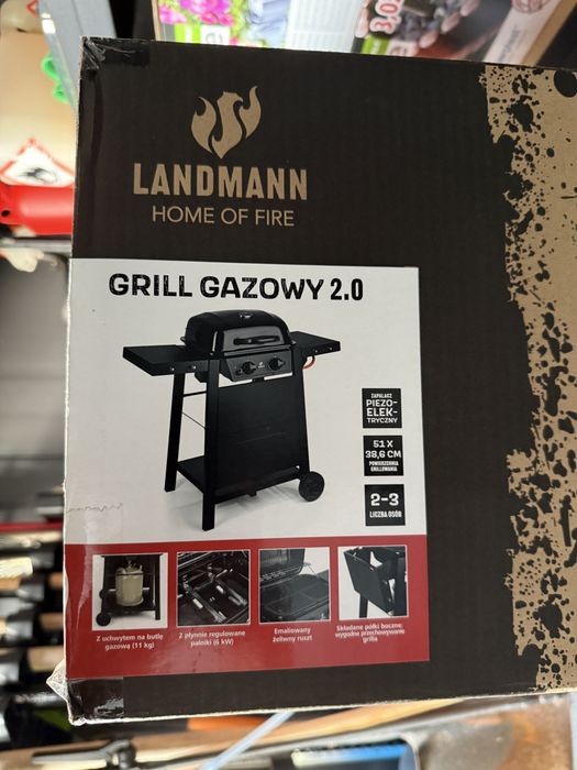 Nowy grill gazowy Landmann 2 palniki NOWY
