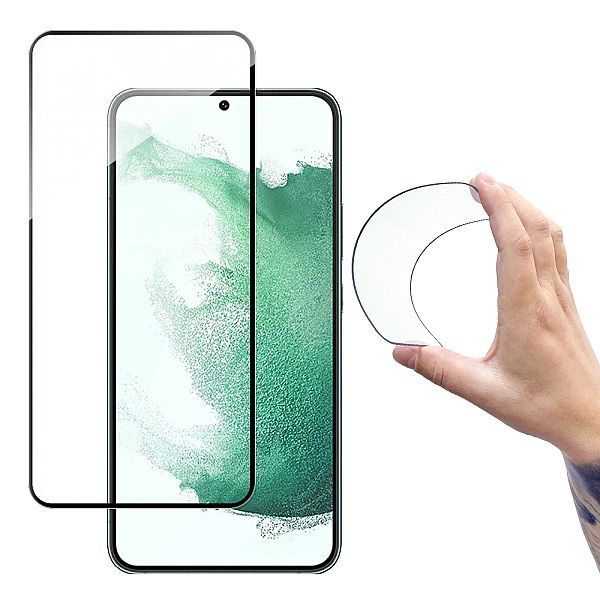 Wozinsky Full Cover Flexi Nano folia szklana szkło hartowane z ramką S