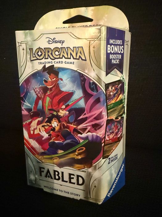 Disney Lorcana TCG Fabled Fabled Emerald / Ruby Single-Player Deck