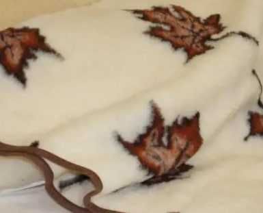 Плед з овечої шерсті