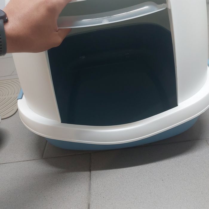 Caixa de areia para gato