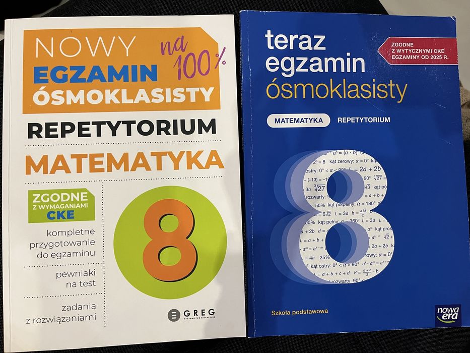 Teraz egzamin ósmoklasisty + Repetytorium Matematyka