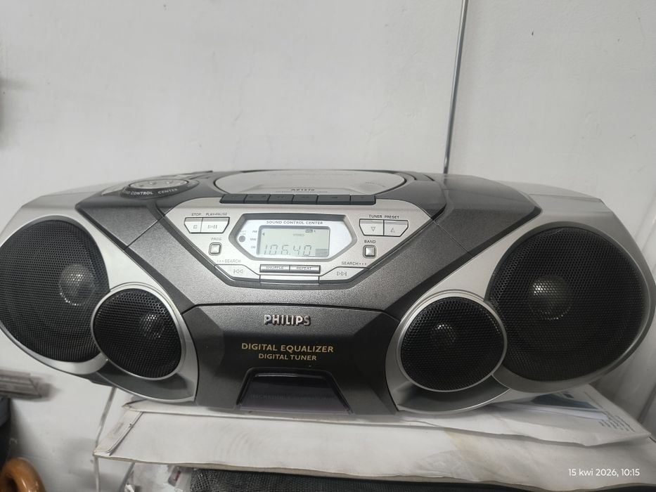 Radiomagnetofon boombox Philips