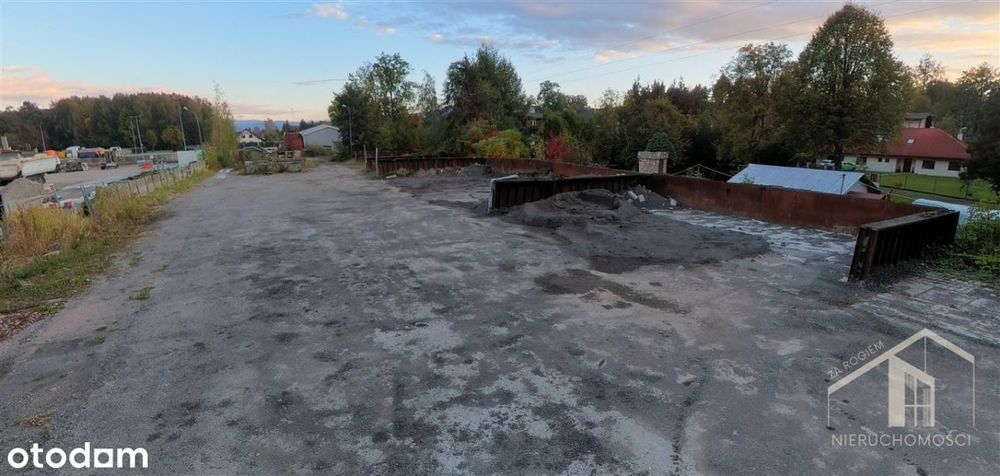 Utwardzony plac 3500 m², h. garażowa, 300 M od S52 - Widok 4