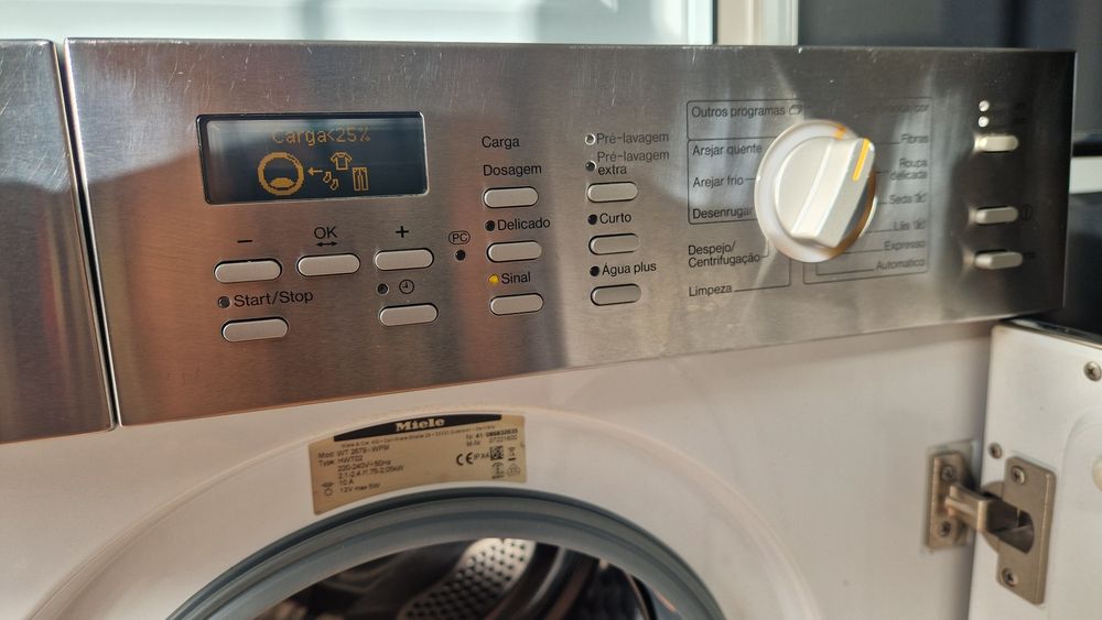 Miele Softtronic WT 2679 - Lavar/secar Roupa - Avariada