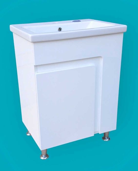 Оригинальная тумба в комплекте с умывальником / раковиной для ванной