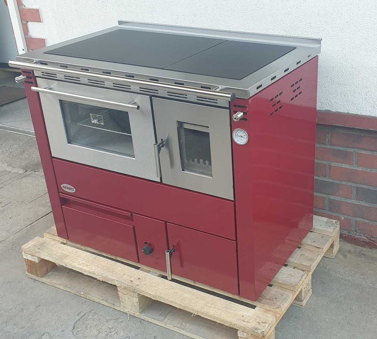 Kuchnia z funkcją c.o. Senko C-25 czerwona