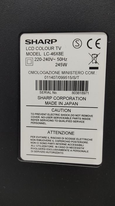 Телевизор Шарп-46 д.