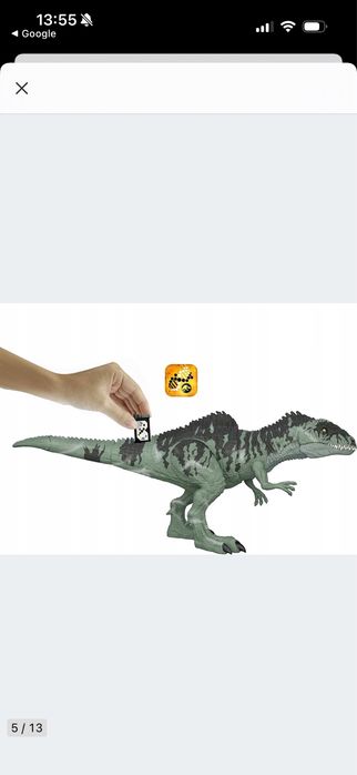 Jurassic world GIGANTOSAURUS