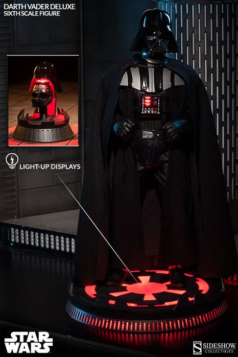 Фигурка 1/6 Darth Vader Deluxe Sideshow тип hot toys