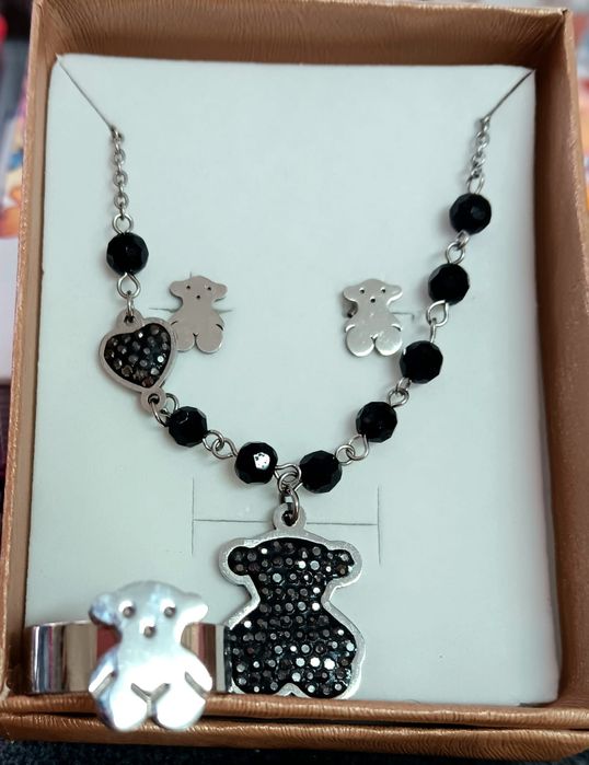 Pulseiras conjuntos   fios em aço