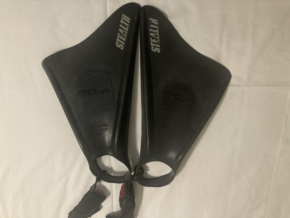 Pés de Pato Stealth Pretos