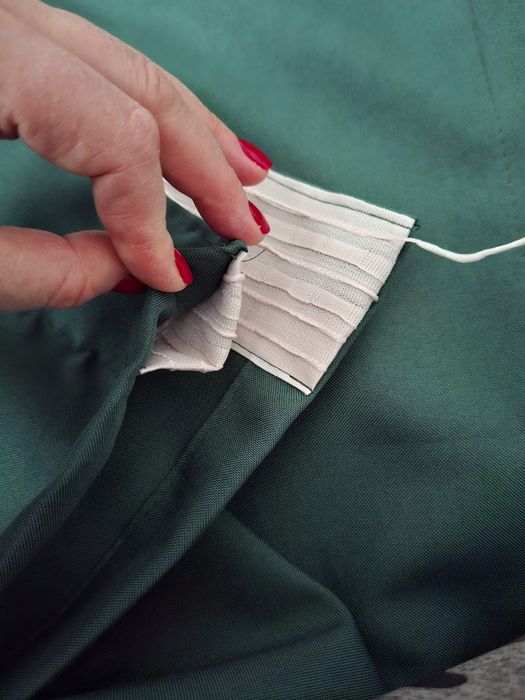 Trzy zielone zasłony