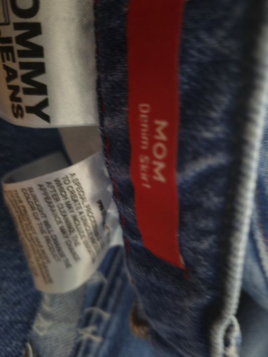 Spódnica jeansowa Tommy Hilfiger