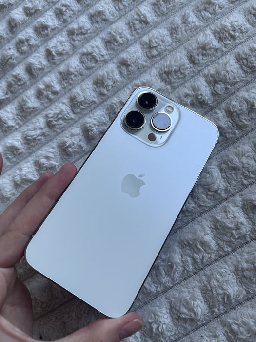 Iphone 13 pro silver srebrny face id