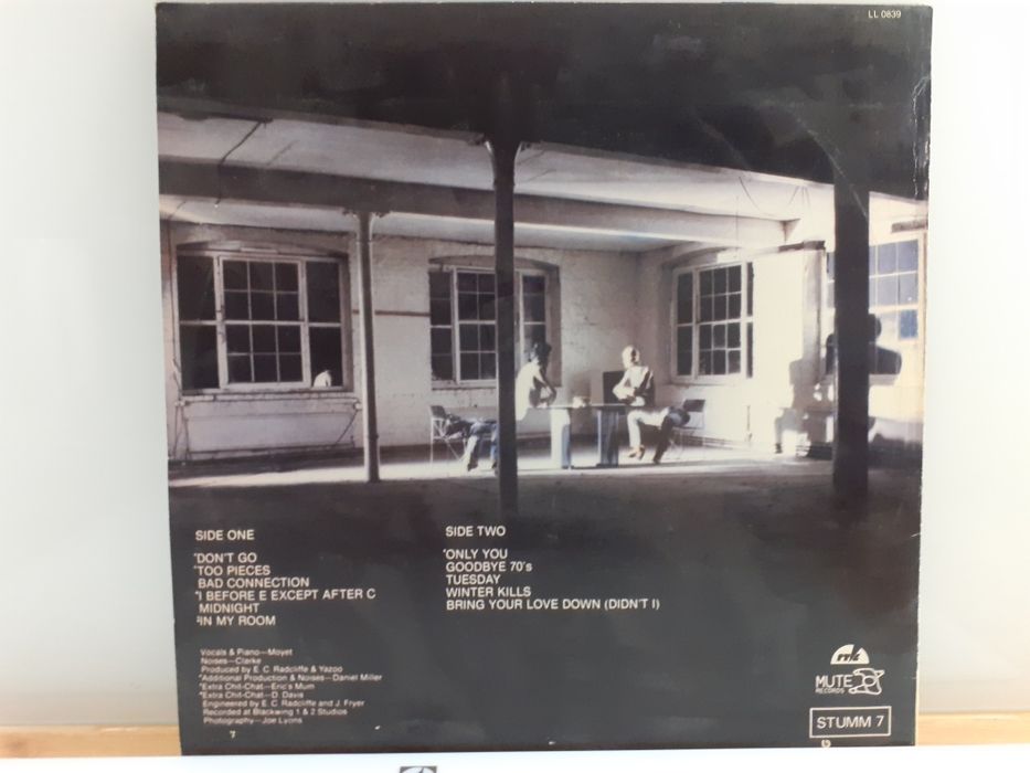 Yazoo - Upstairs At Erics winyl