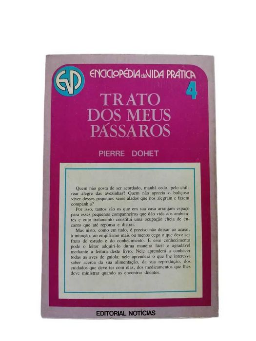 Trato dos Meus Pássaros (oferta de portes)
