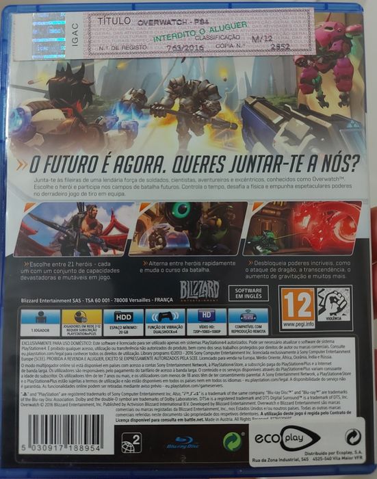 Overwatch Origins Edition PS4