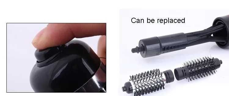 Escova de Cabelo Giratória