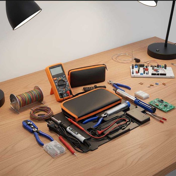 Паяльник 80W Набір для пайки з Мультиметр Набор для пайки 200-480C