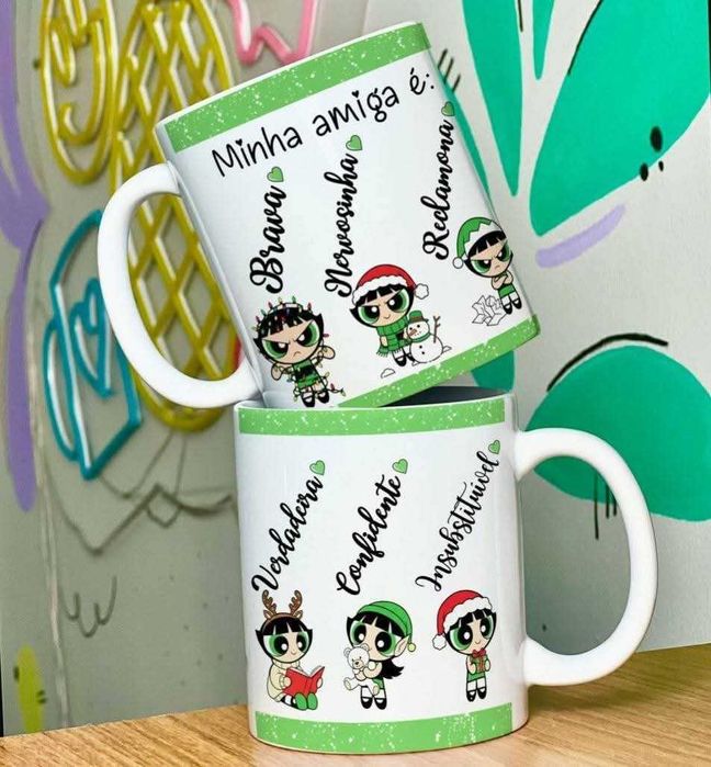 Caneças estampadas Personalizadas para o Natal