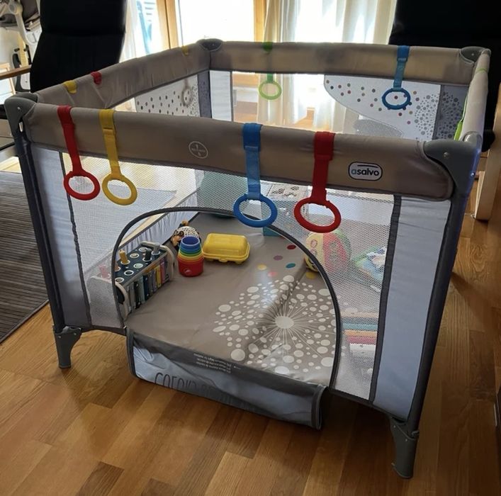Parque infantil Asalvo 97x97 com anéis