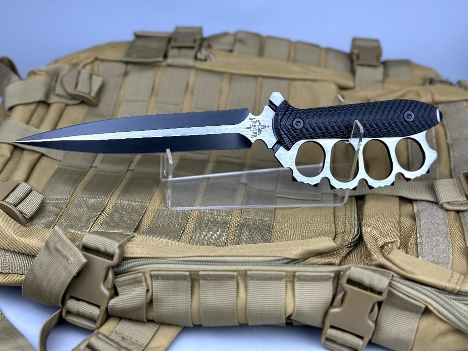 Тактичний ніж Фултанг.  Нож с защитой для руки