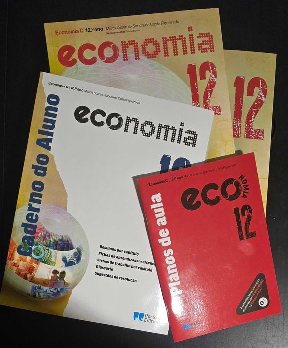 "ECOnomia 12" - 12º ano - Economia C -  Projeto PROFESSOR