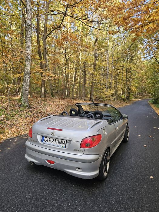 Zamienię Peugeot 206cc 1.6 Gaz
