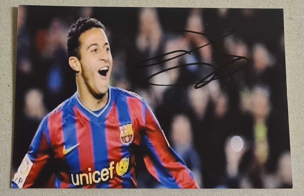 Thiago Alcantara Autograf