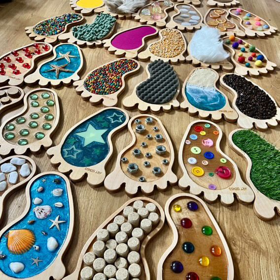 Stopy sensoryczne 4 sztuki