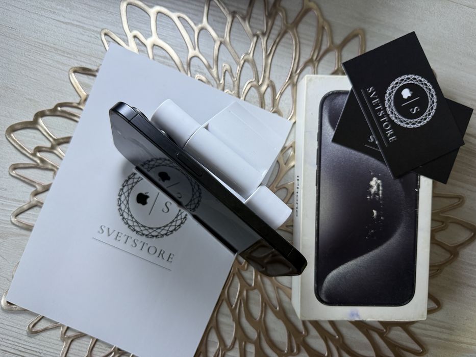 Iphone 15 Pro 256 gb Black фіз сім