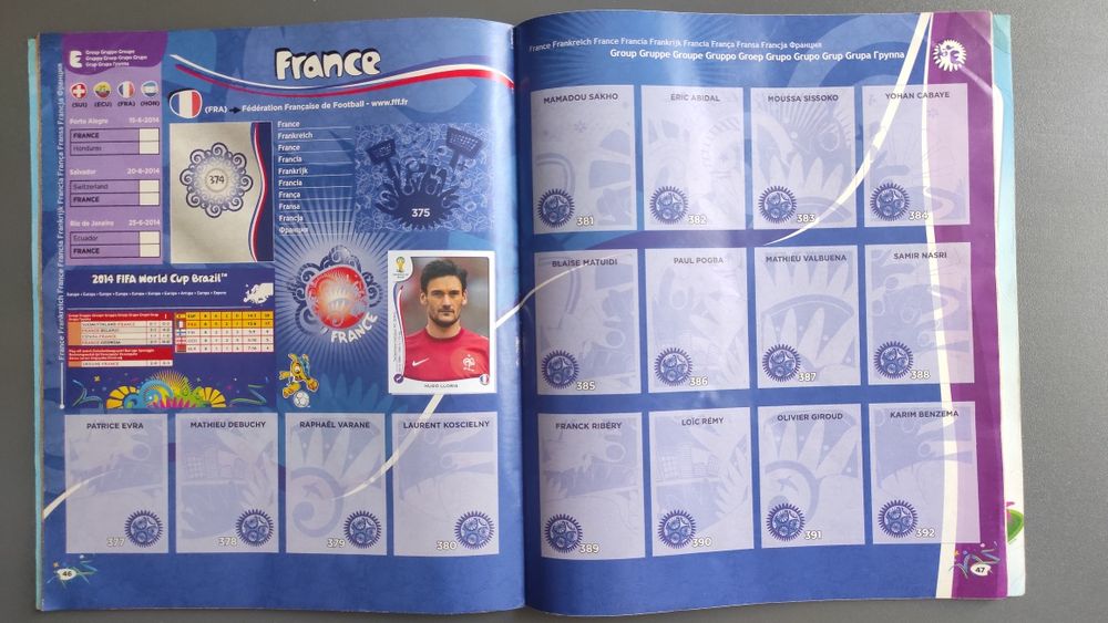 Альбом Panini FIFA World Cup Brasil 2014 Чемпионат мира футбол стикеры наклейки наліпки