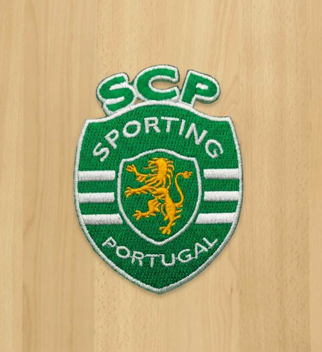 Emblema bordado símbolo Sporting Clube Portugal (Vendo/Troco)