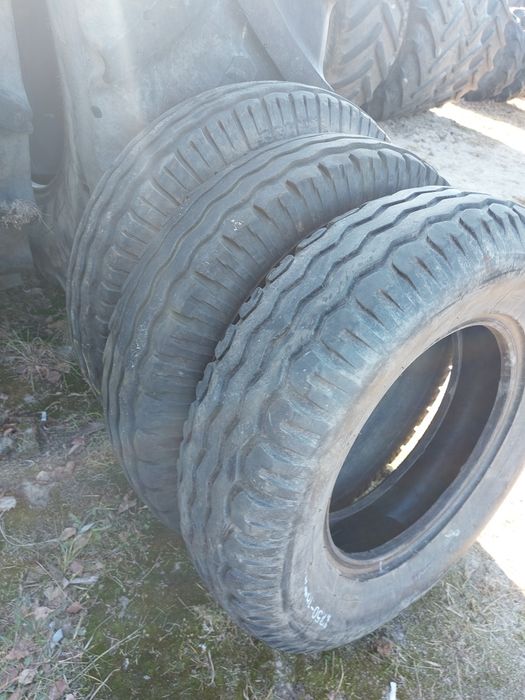 7.50-16 Opony używane rolnicze 3 szt