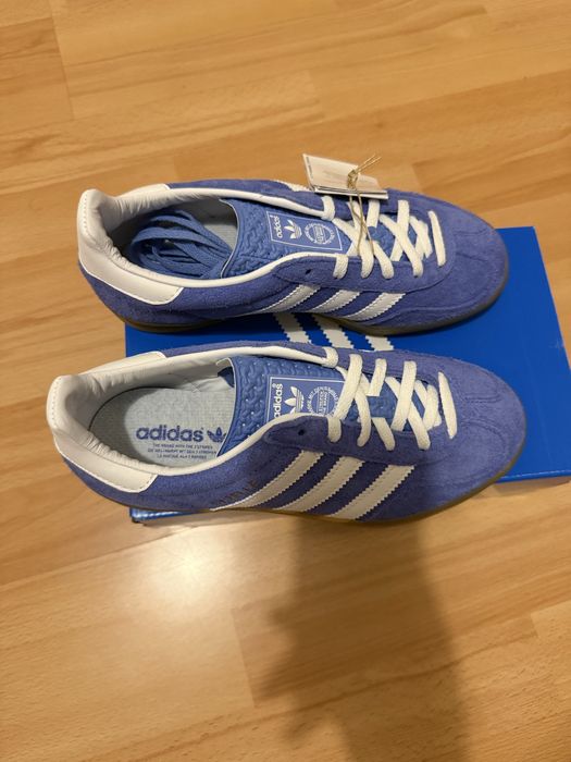 Adidas Gazelle Indoor Blue Fusion Gum 36 2/3