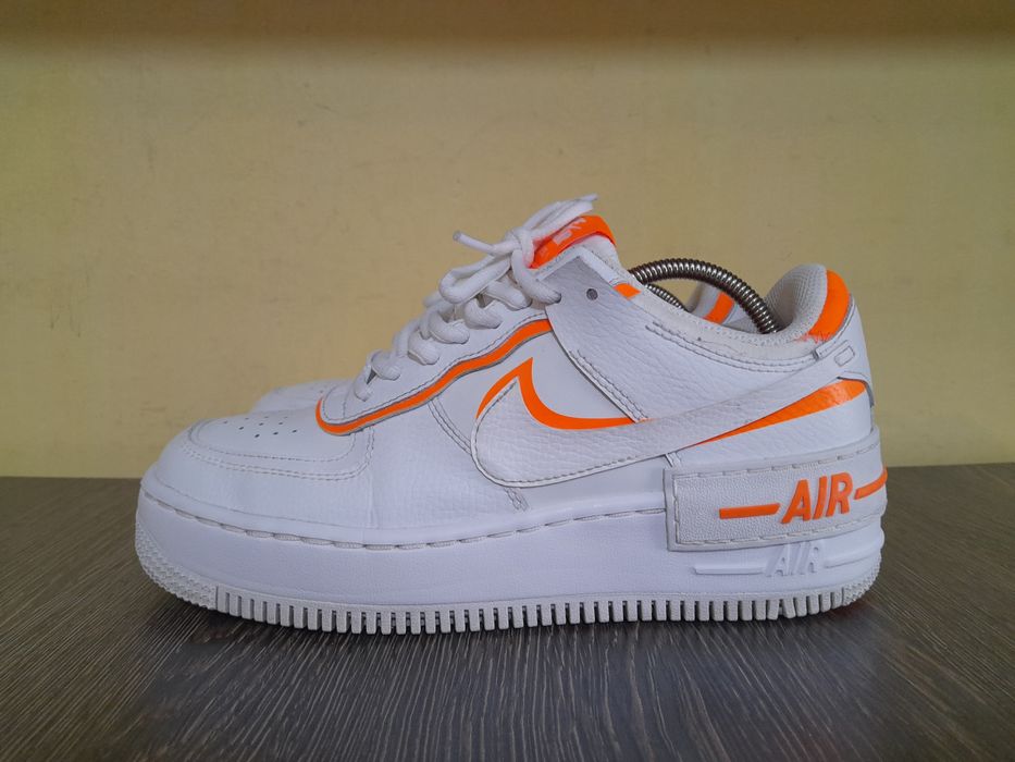 Жіночі шкіряні кросівки Nike Air Force 1 Shadow р. 38.5