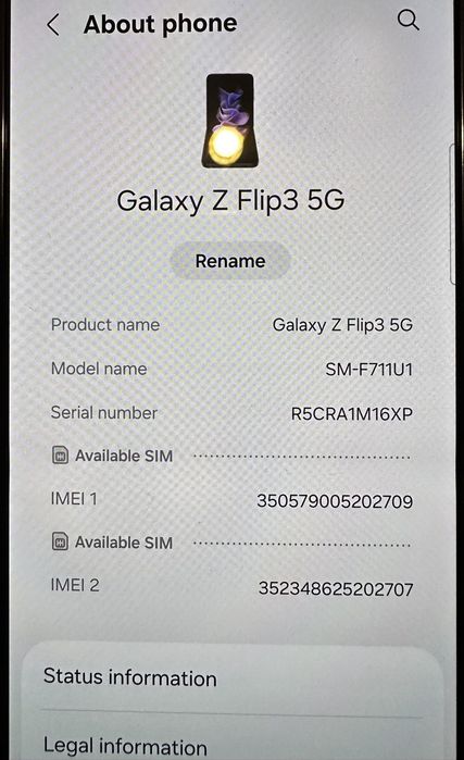 Samsung Galaxy z flip 3 5g