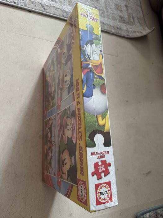 4 Puzzles Junior da marca EDUCA