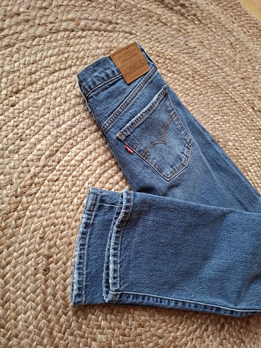 Spodnie jeansy  Levis 27x31 Middy Straight
