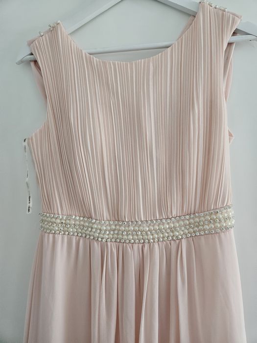 Vestido cerimónia rosa